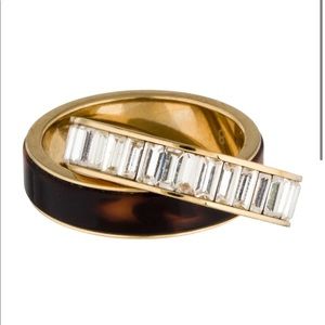 Michael Kors Tortoise She’ll Double Ring